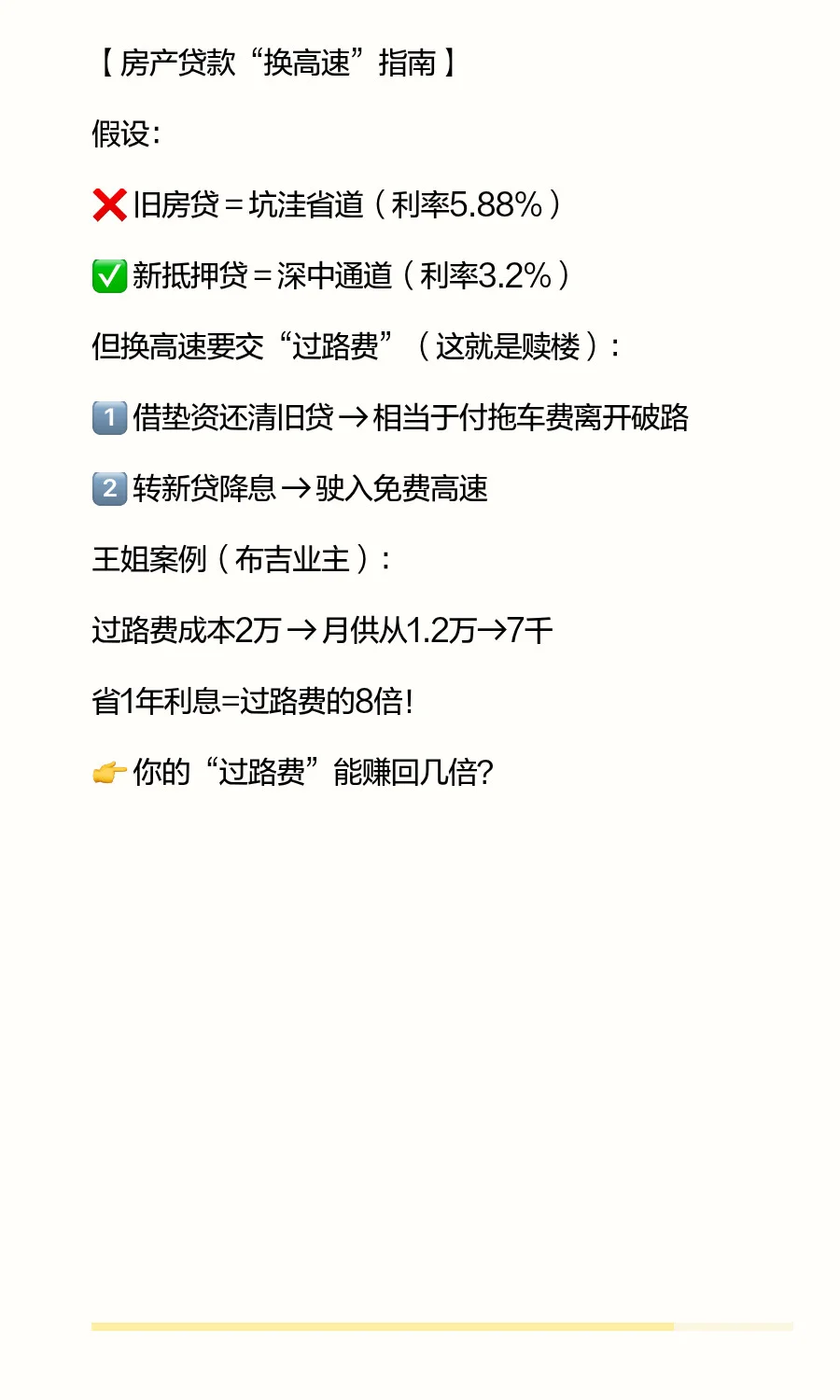 房贷利息高怎么办？