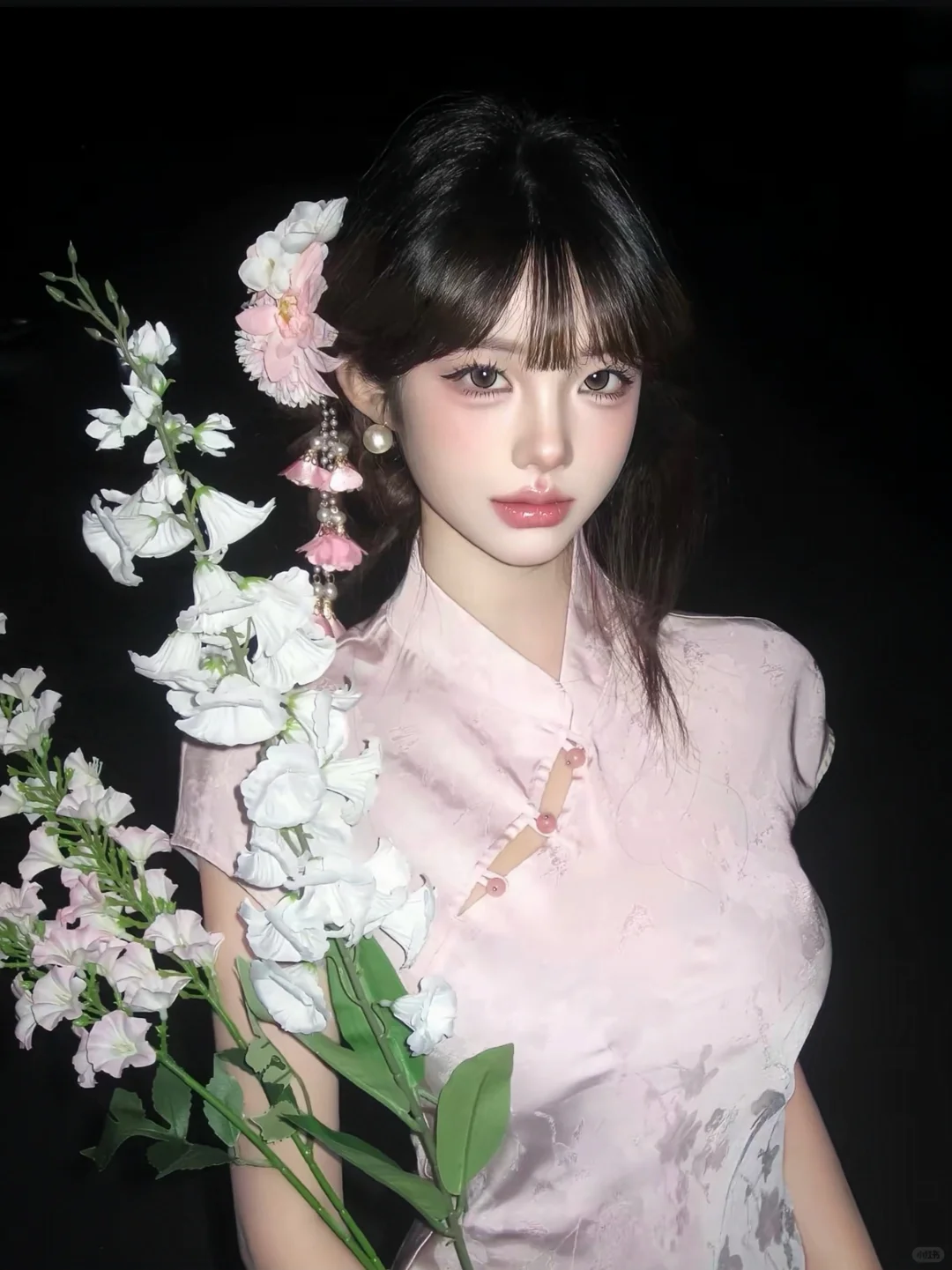 苏州旗袍妆造🌸粉粉少女心💗
