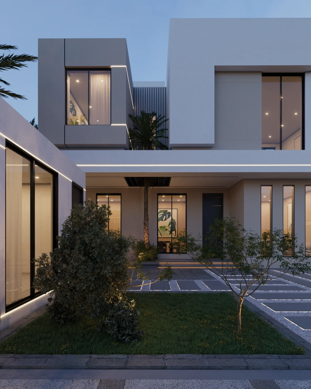 🏡自建房案例分享：简约+纯净+二层