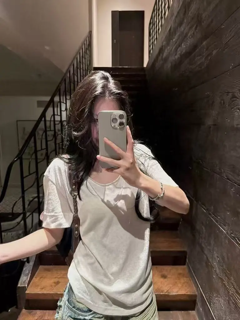 韩女氛围穿搭🤍～又甜又欲的一件🐰