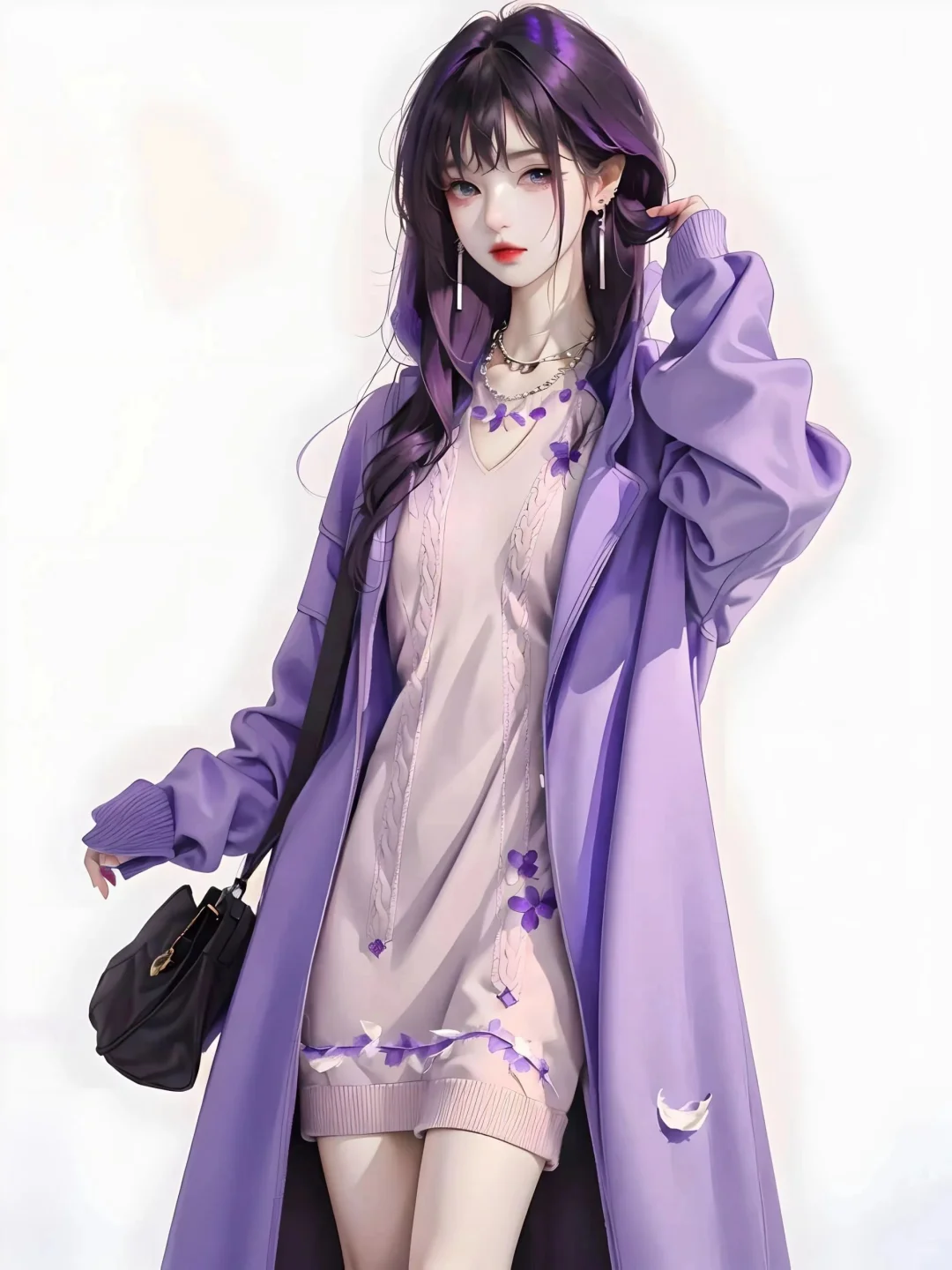 职场穿搭·魅惑紫