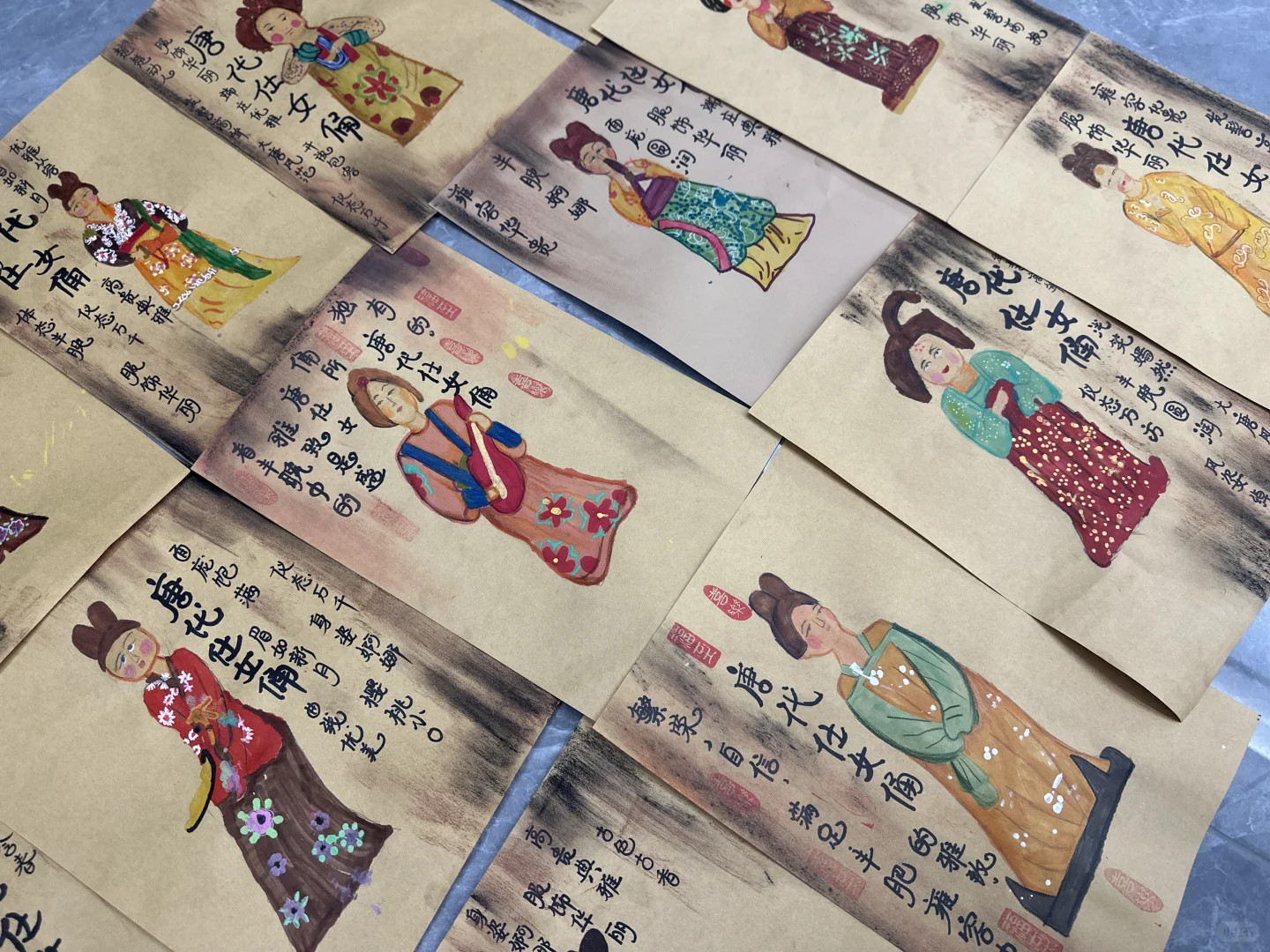唐代仕女俑‖ 看丰腴中的雅致！