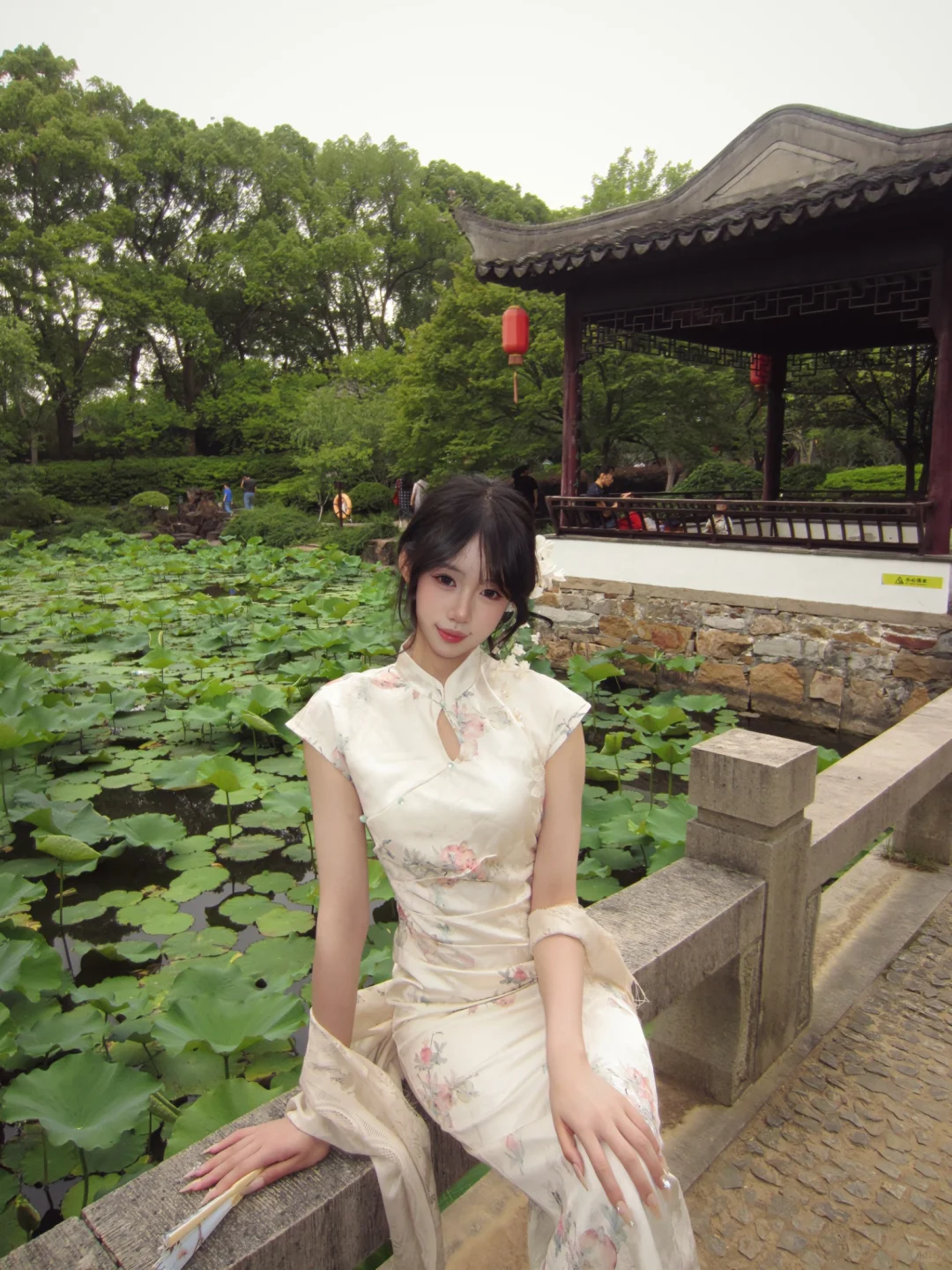 常熟陪拍📸｜苏州园林里的中式旗袍🍃