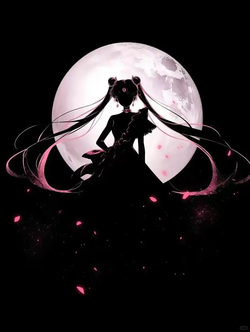 粉月亮美死我了🥺🥺🥺超绝美少女壁纸