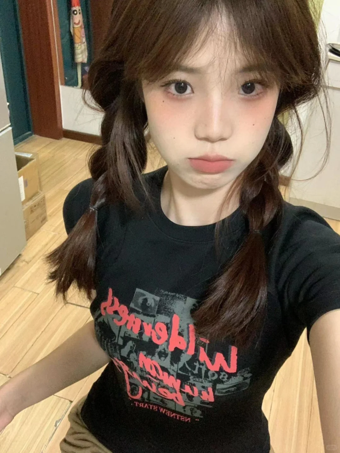 谁还没有这件版型超好的平价辣妹T啊！！！