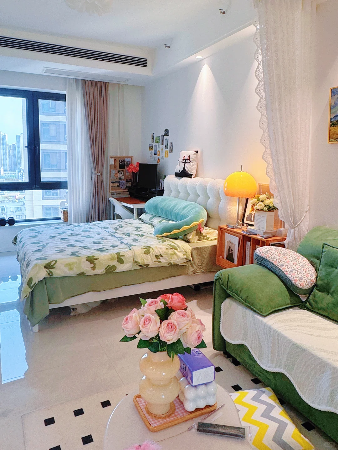 33平小家改造🏠，小户型显大看我家