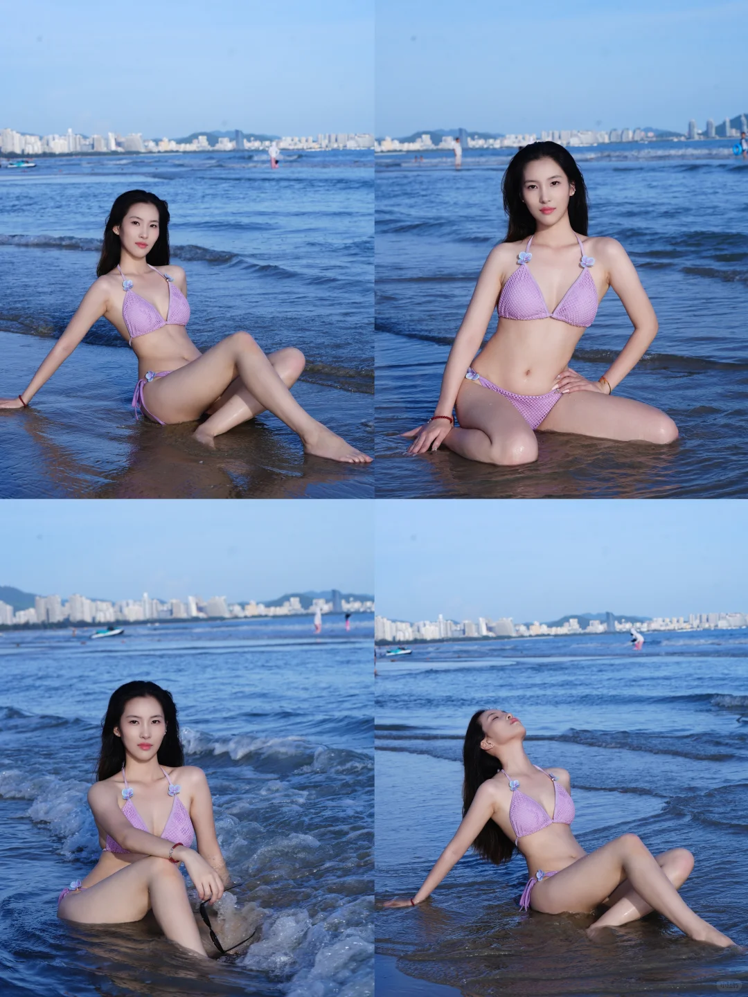 海边比基尼我也是拍到了💫🧚