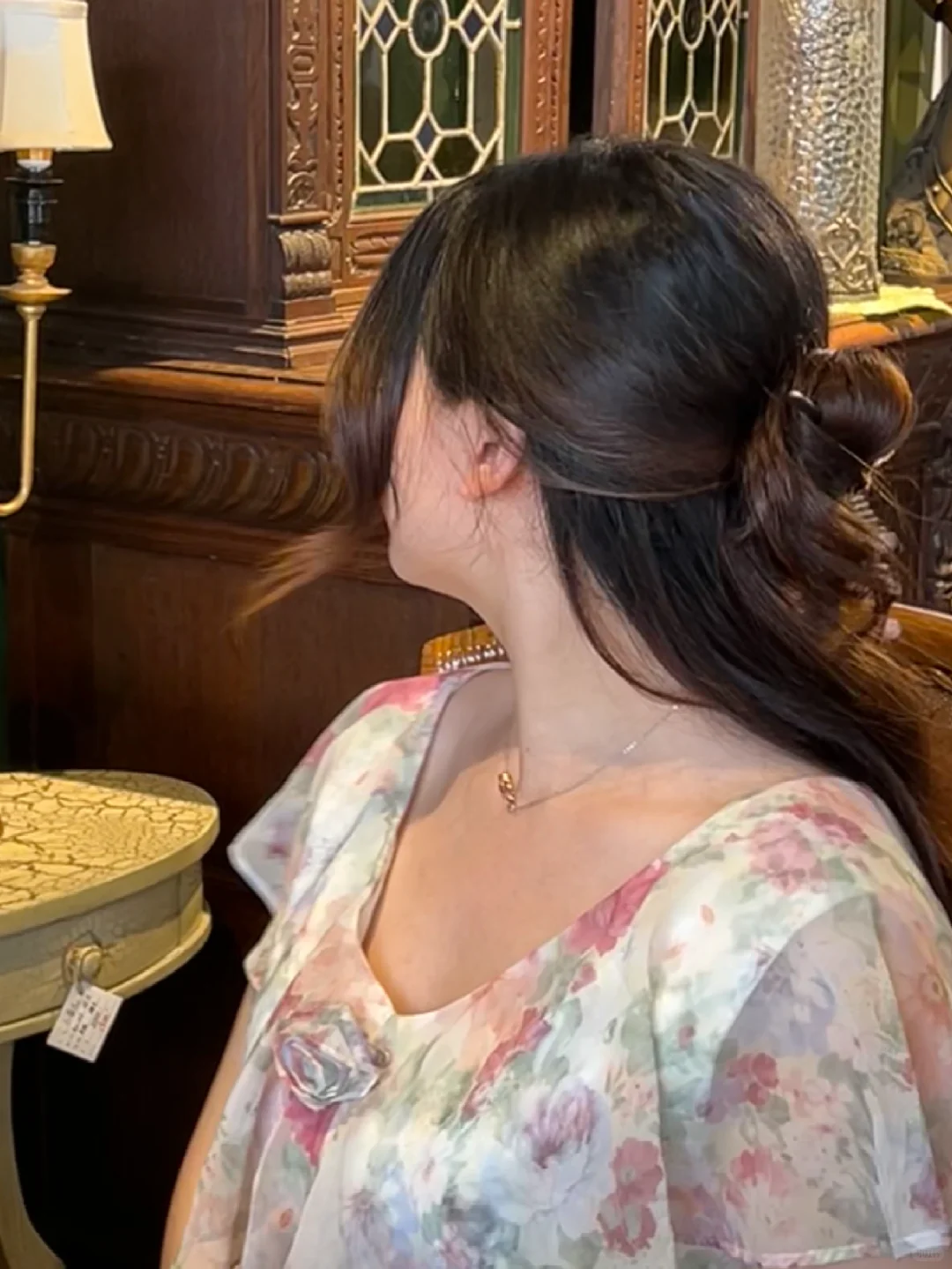 163/150斤丰腴女孩的绝美花花连衣裙
