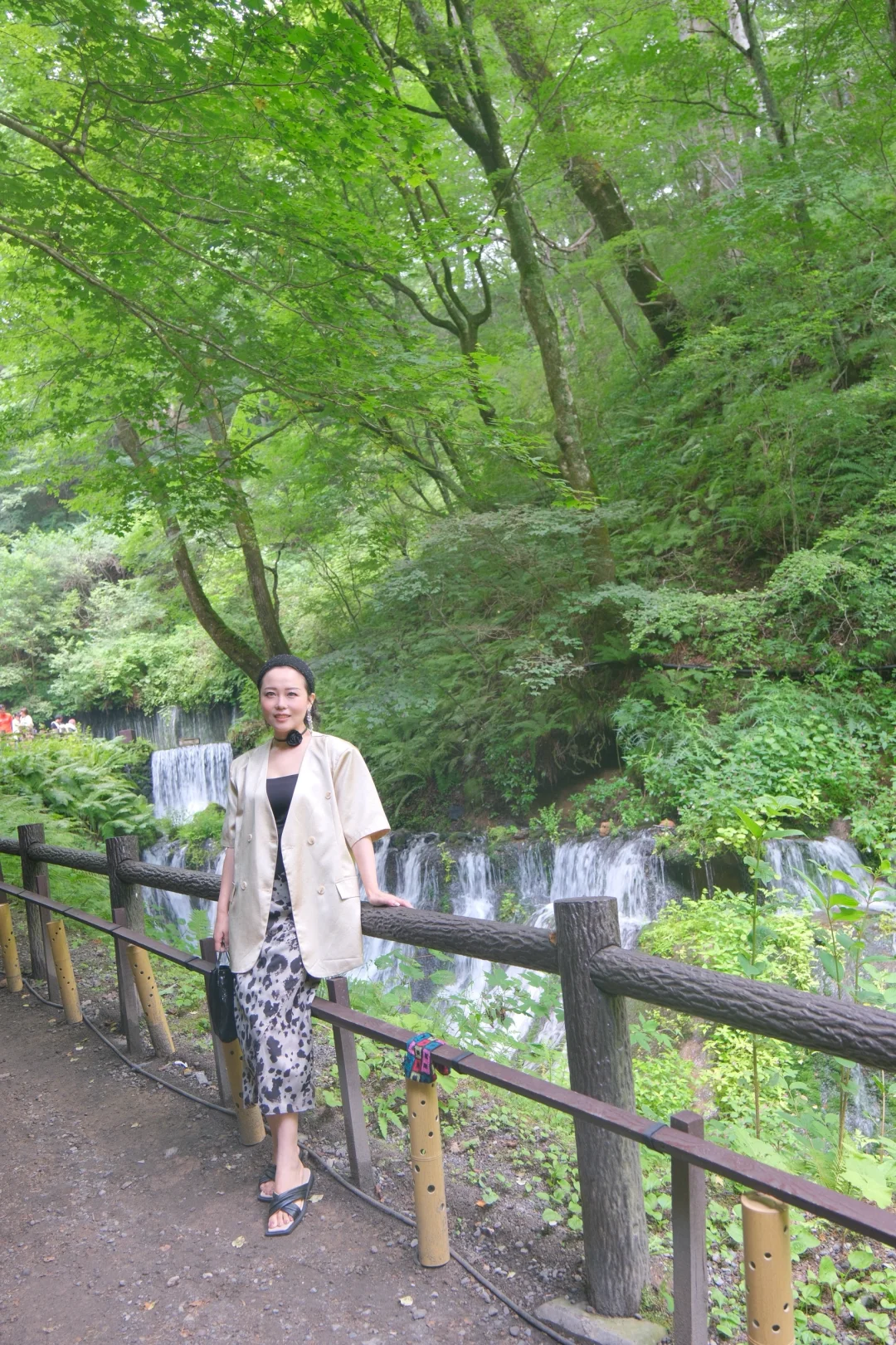 📍轻井泽の白丝瀑布