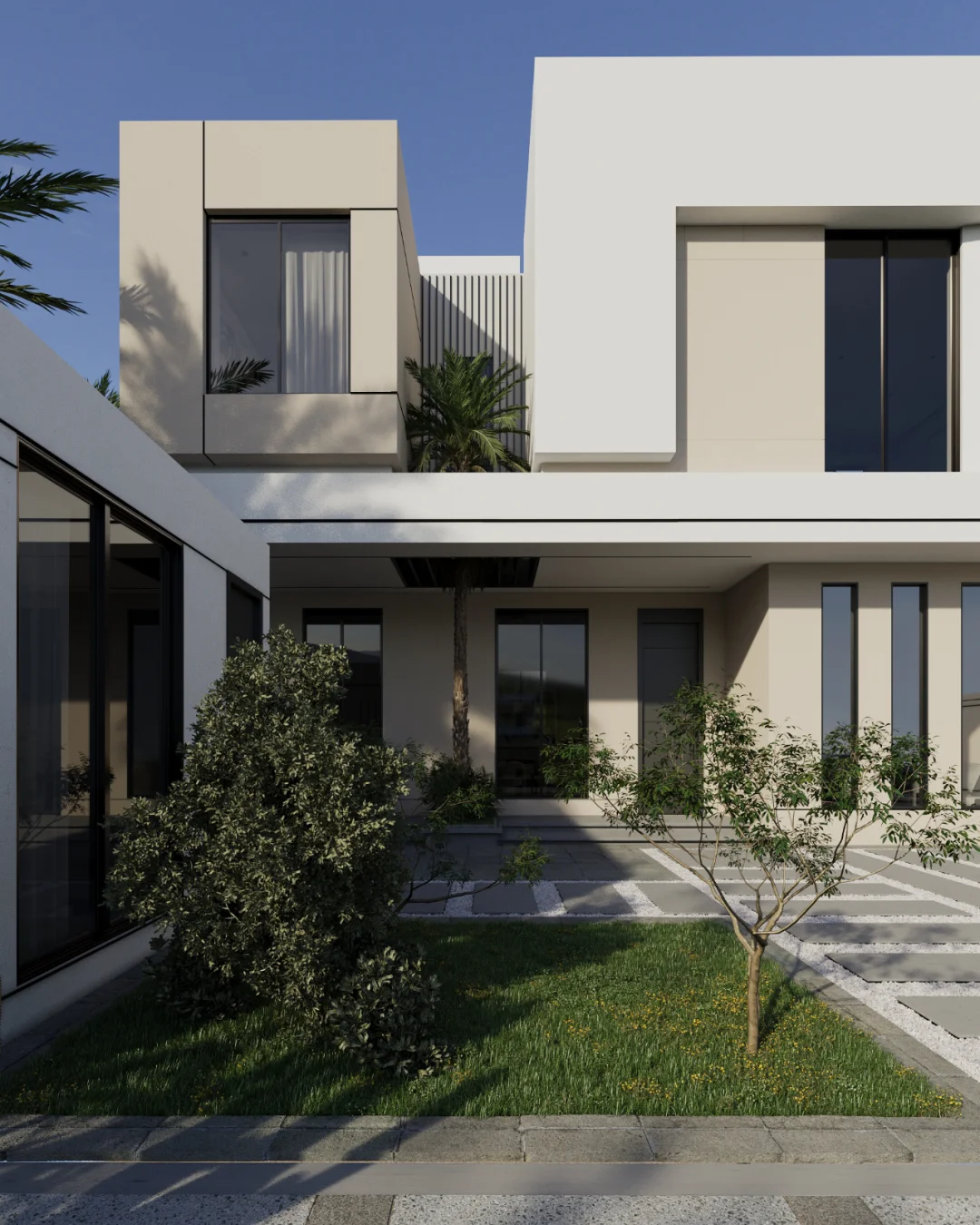 🏡自建房案例分享：简约+纯净+二层