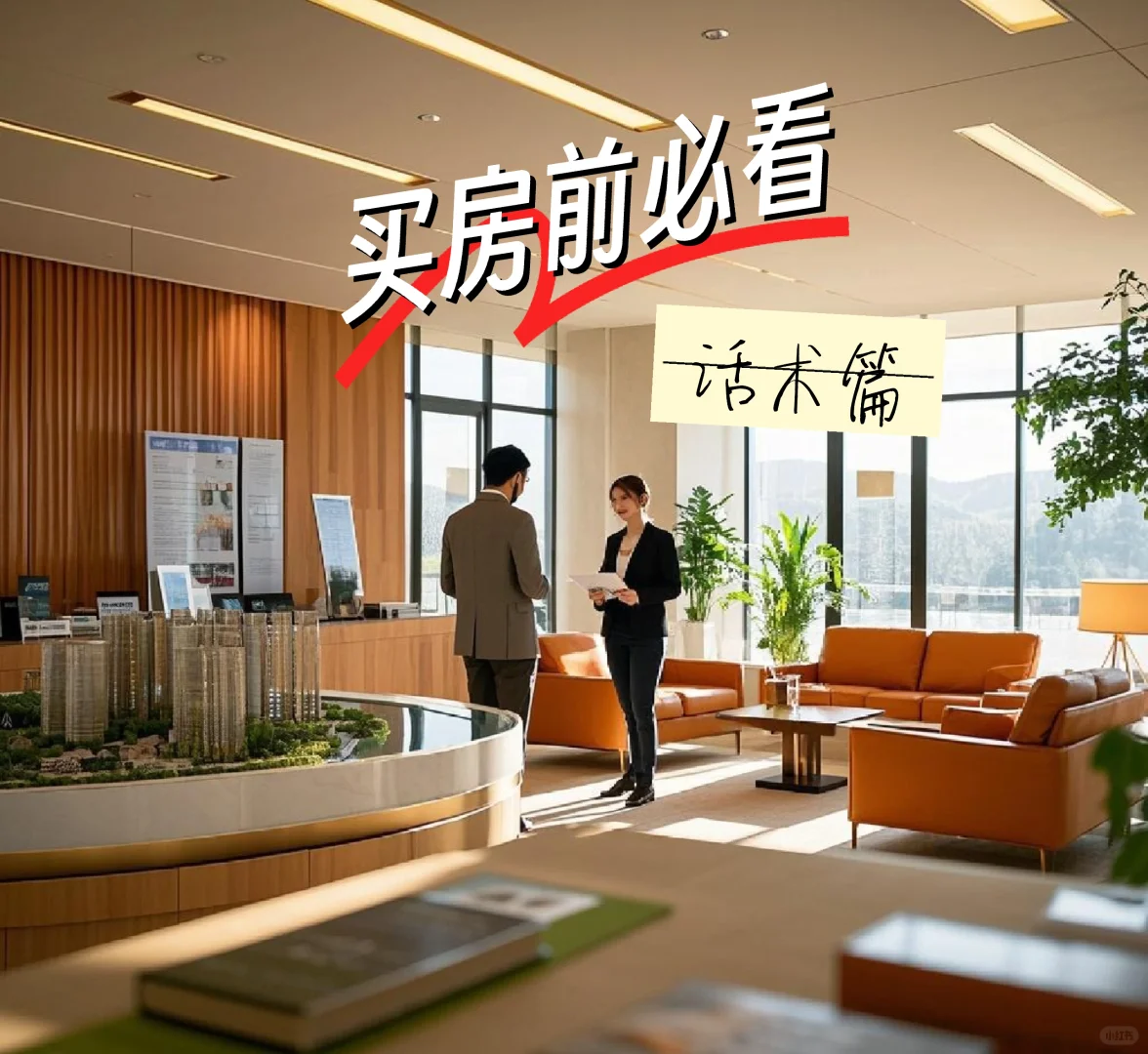 买房前前必看话术，问对了能帮您省下一大笔