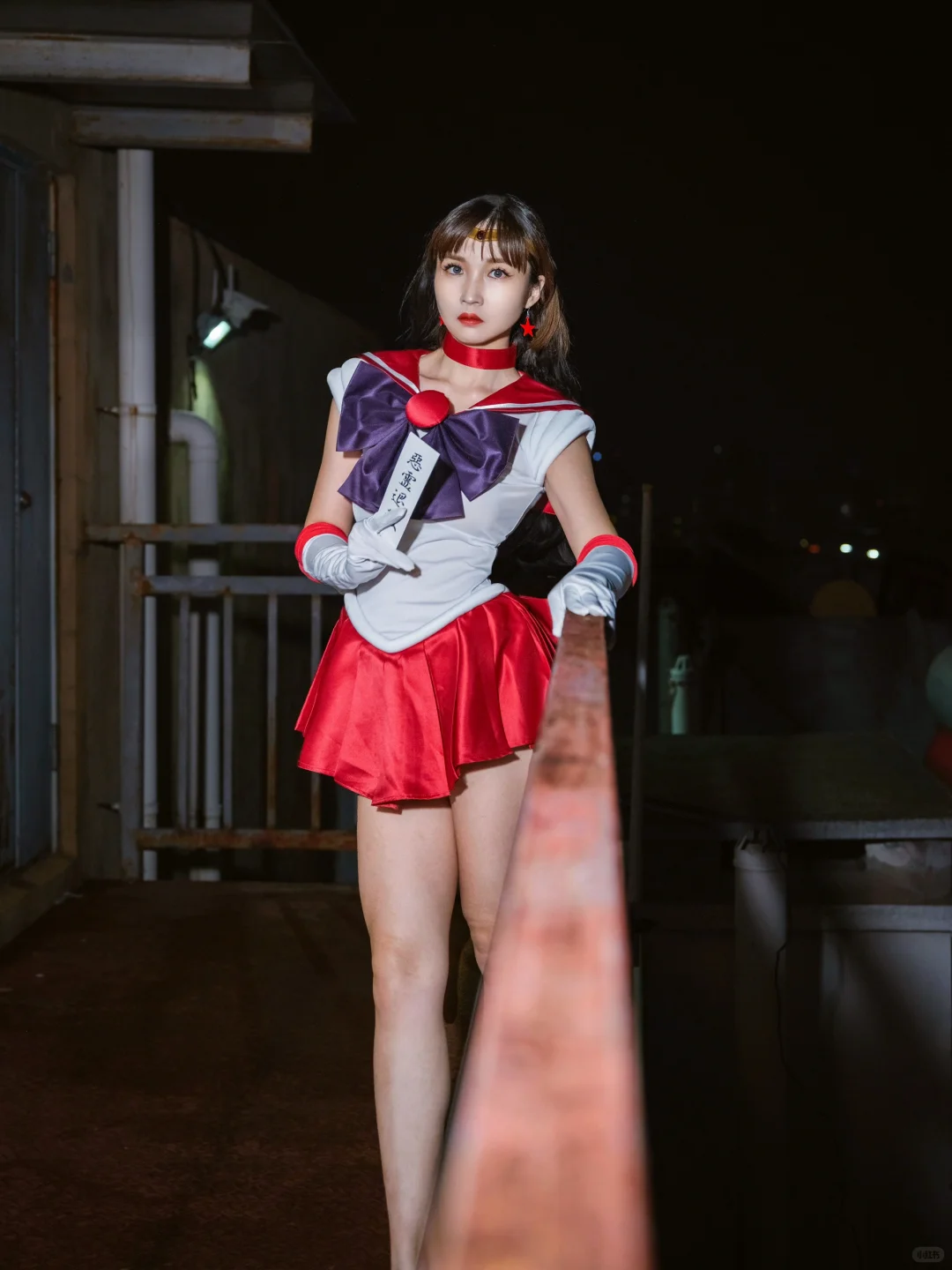 万圣夜想当恶毒女战士☪️ 不给糖就捣蛋！