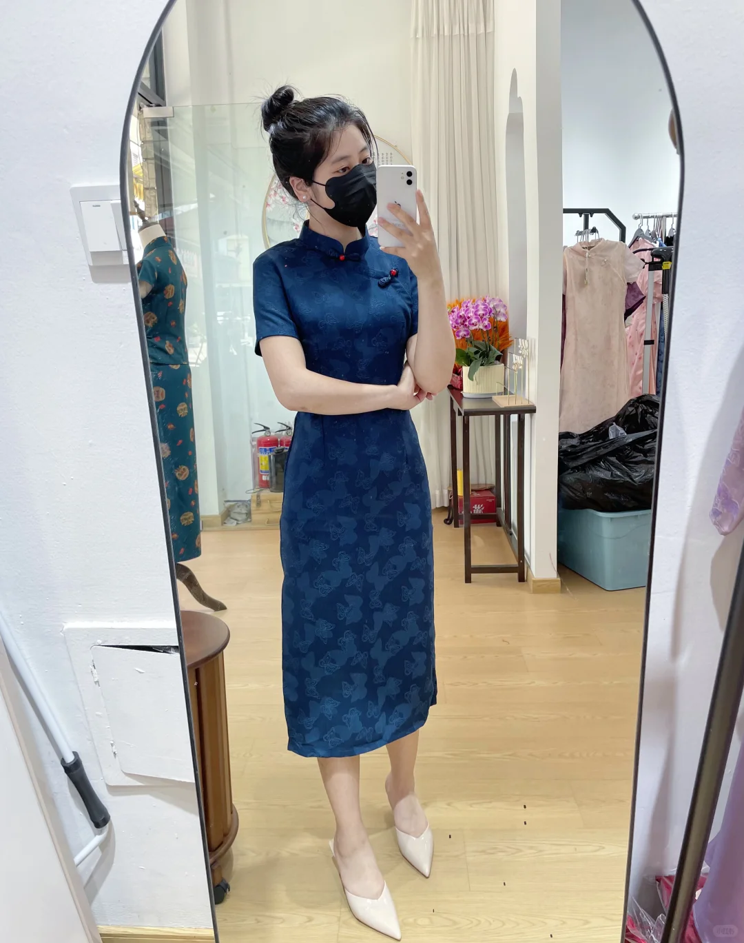 💙“贵气”感十足的蓝旗袍姐妹们我挖到宝了！