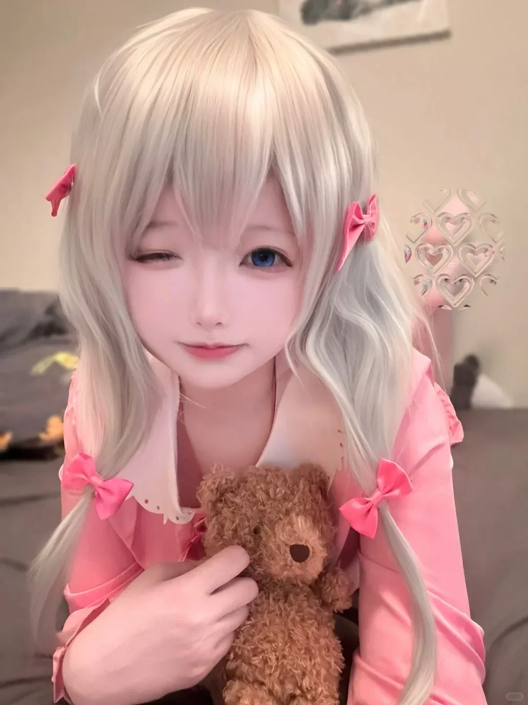 和泉纱雾cos：非常甜美