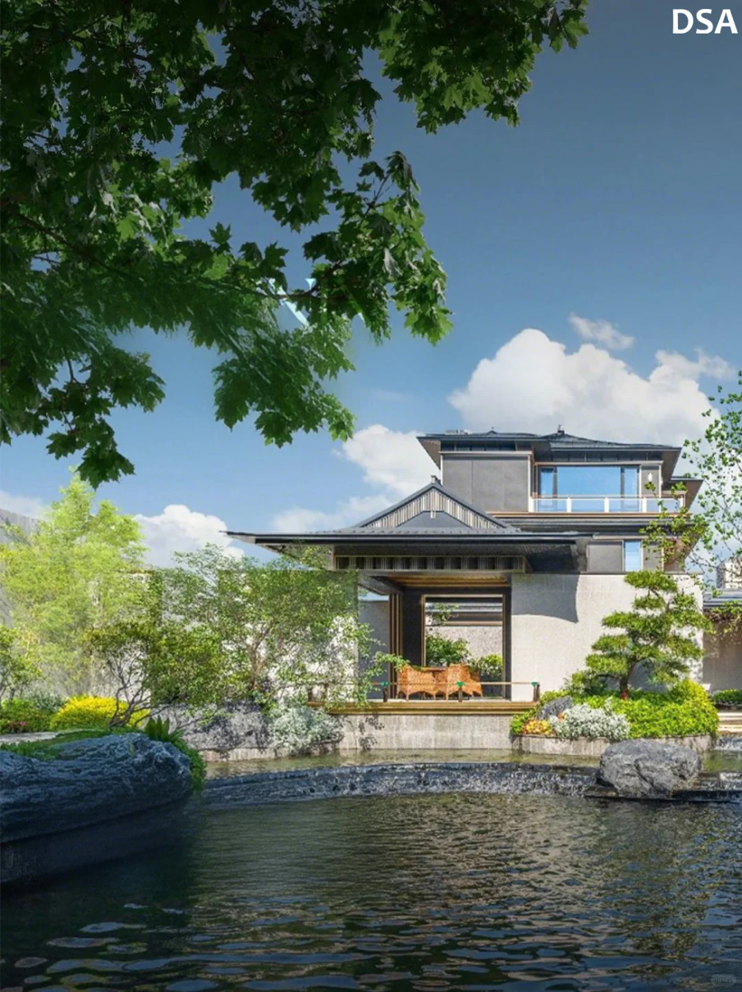 DSA作品｜住进浦江老城的园林住宅🏡