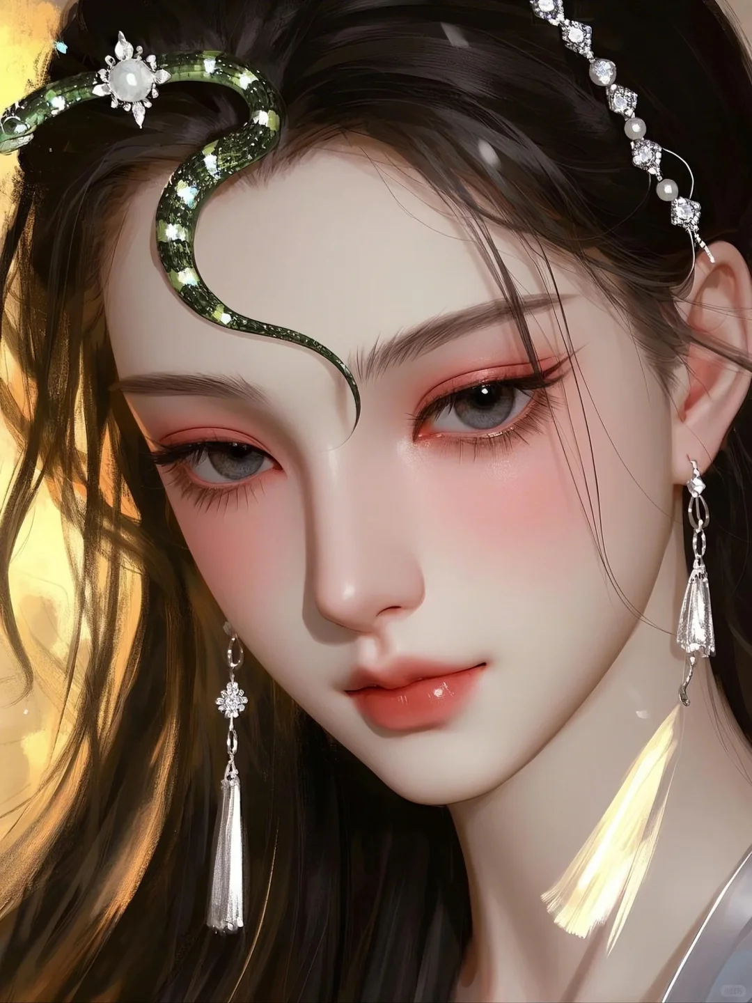 “青蛇不惧寒”