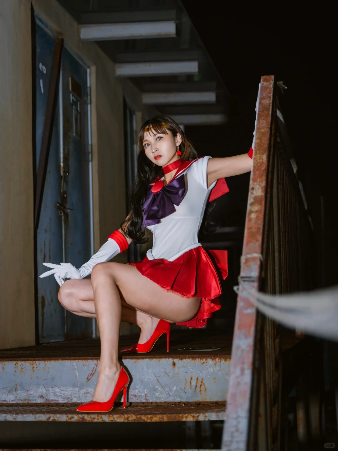 万圣夜想当恶毒女战士☪️ 不给糖就捣蛋！