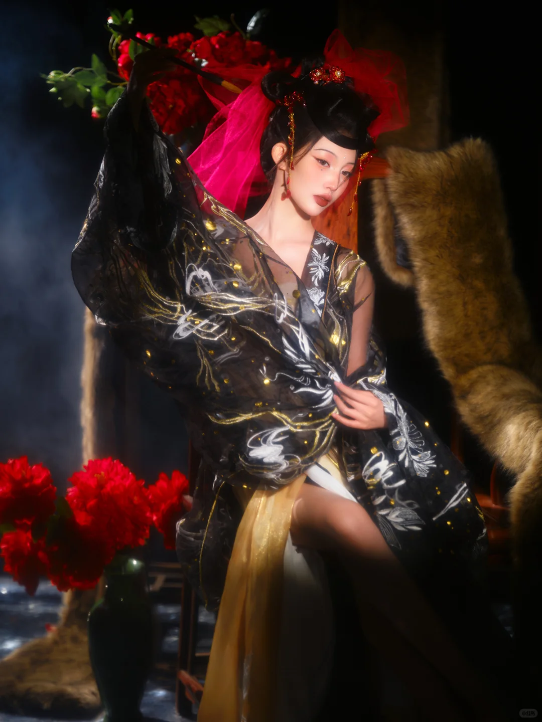 花魁情话🥀🥀魅惑感古风汉服写真