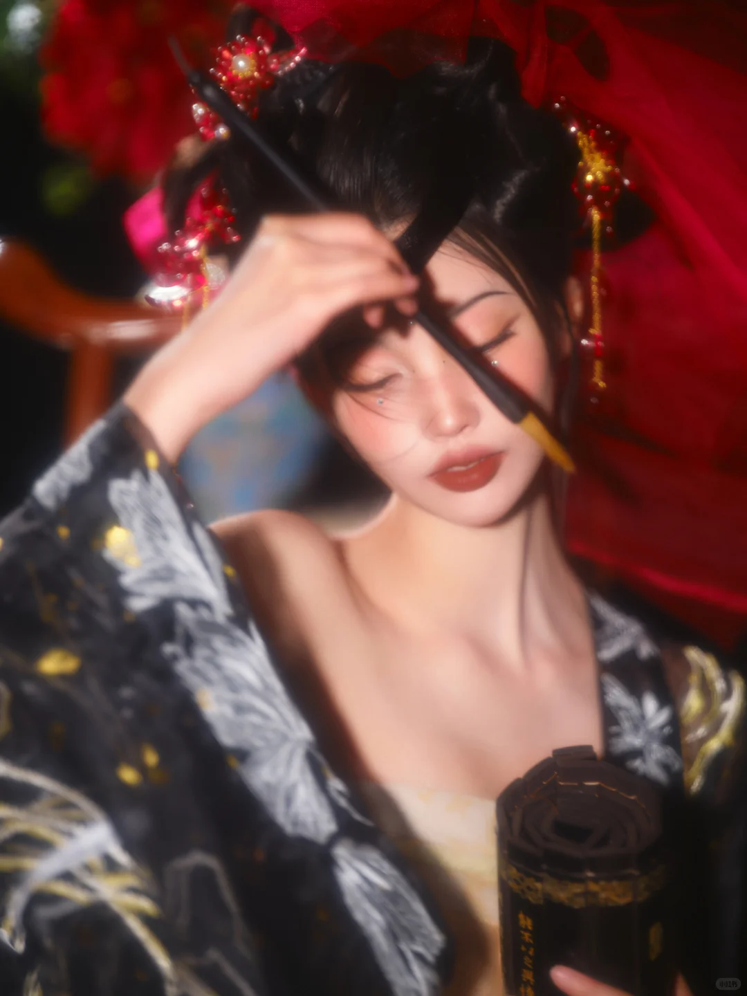 花魁情话🥀🥀魅惑感古风汉服写真