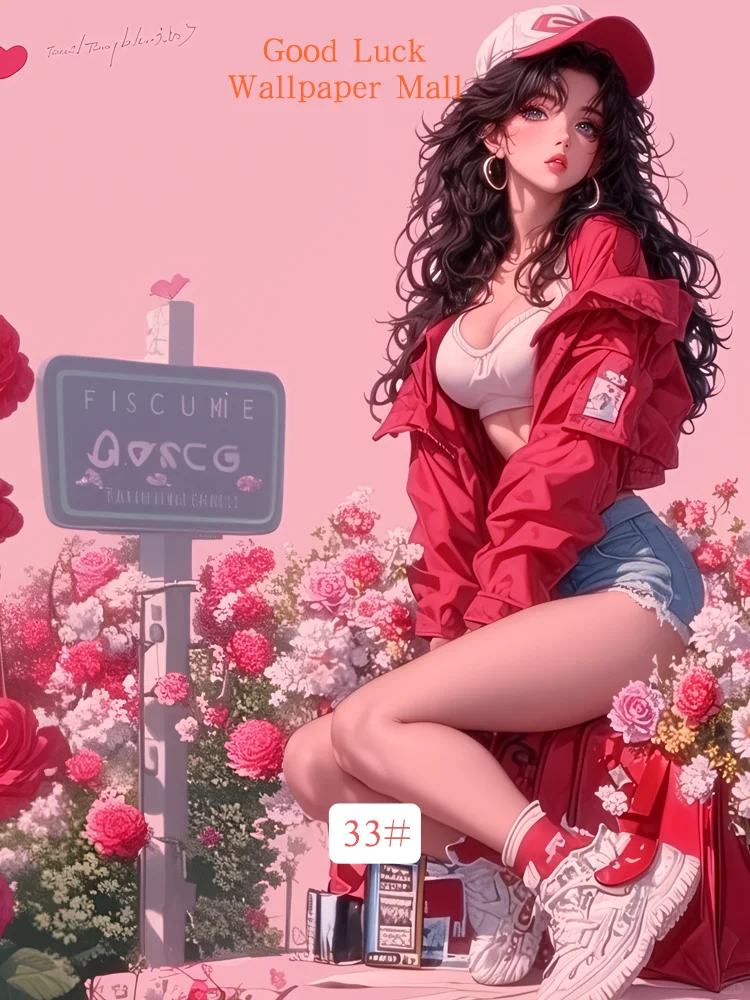 壁纸33#|美少女，她来了！
