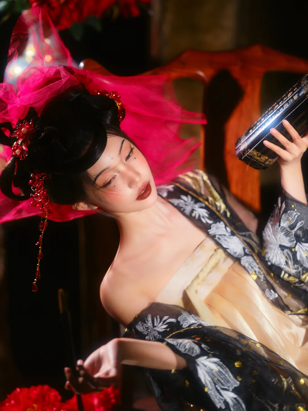 花魁情话🥀🥀魅惑感古风汉服写真