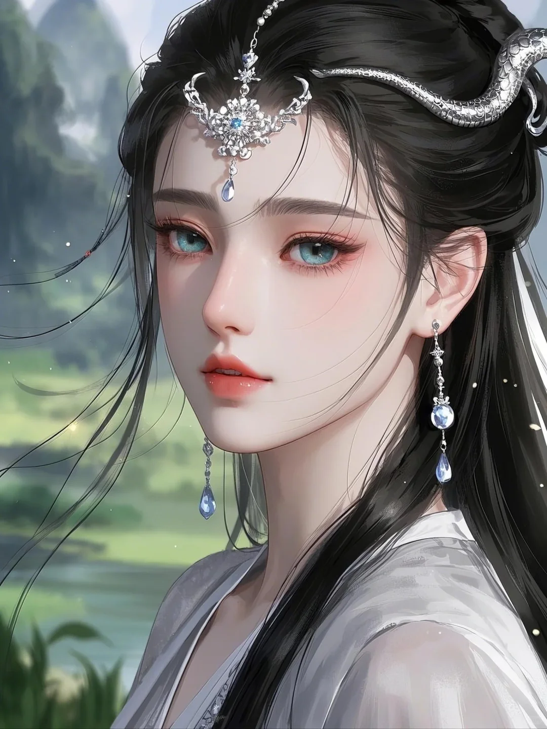 “青蛇不惧寒”