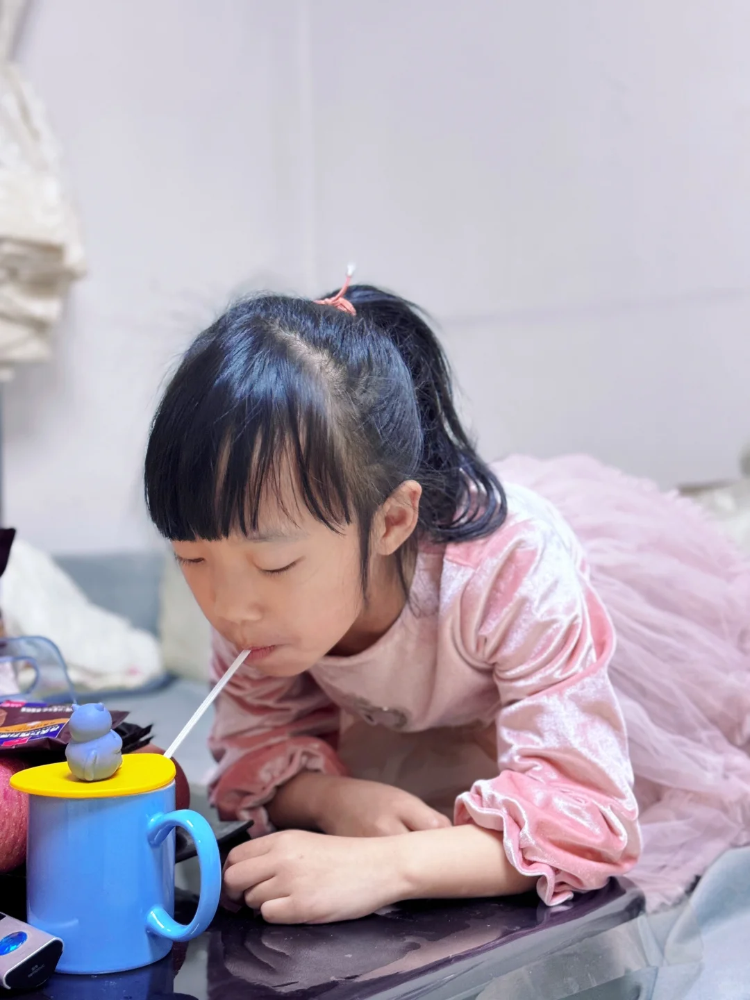 💕被女儿的可爱背影萌化啦