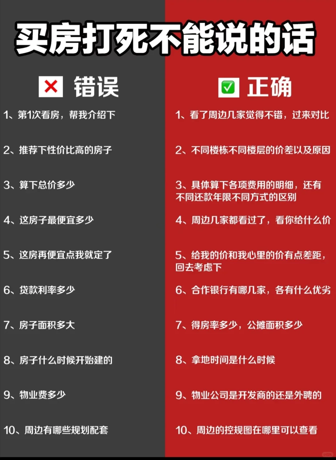买房前前必看话术，问对了能帮您省下一大笔