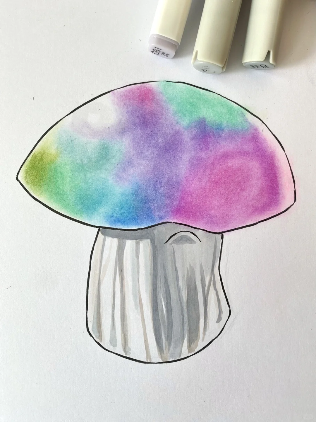 魅惑毁灭菇怎么画
