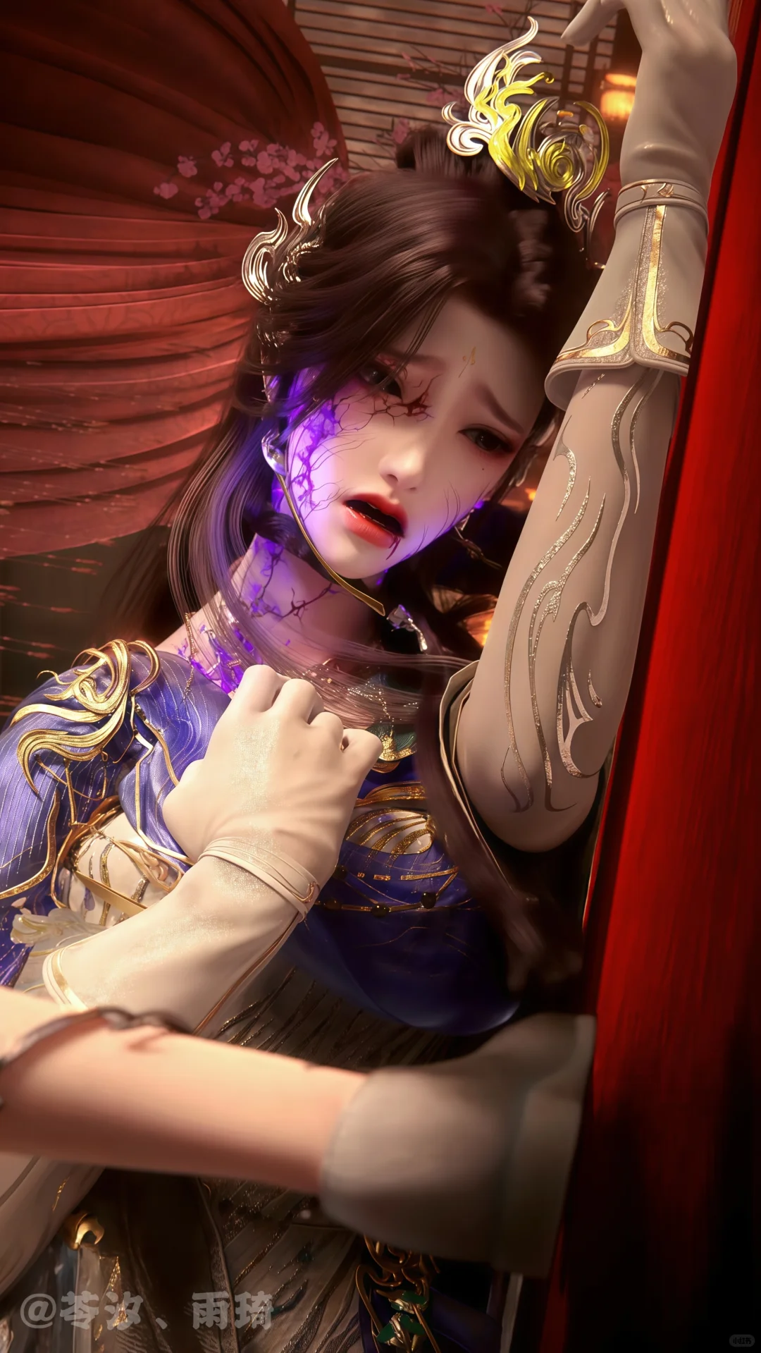 不愧是女主角，又换一套衣服啦