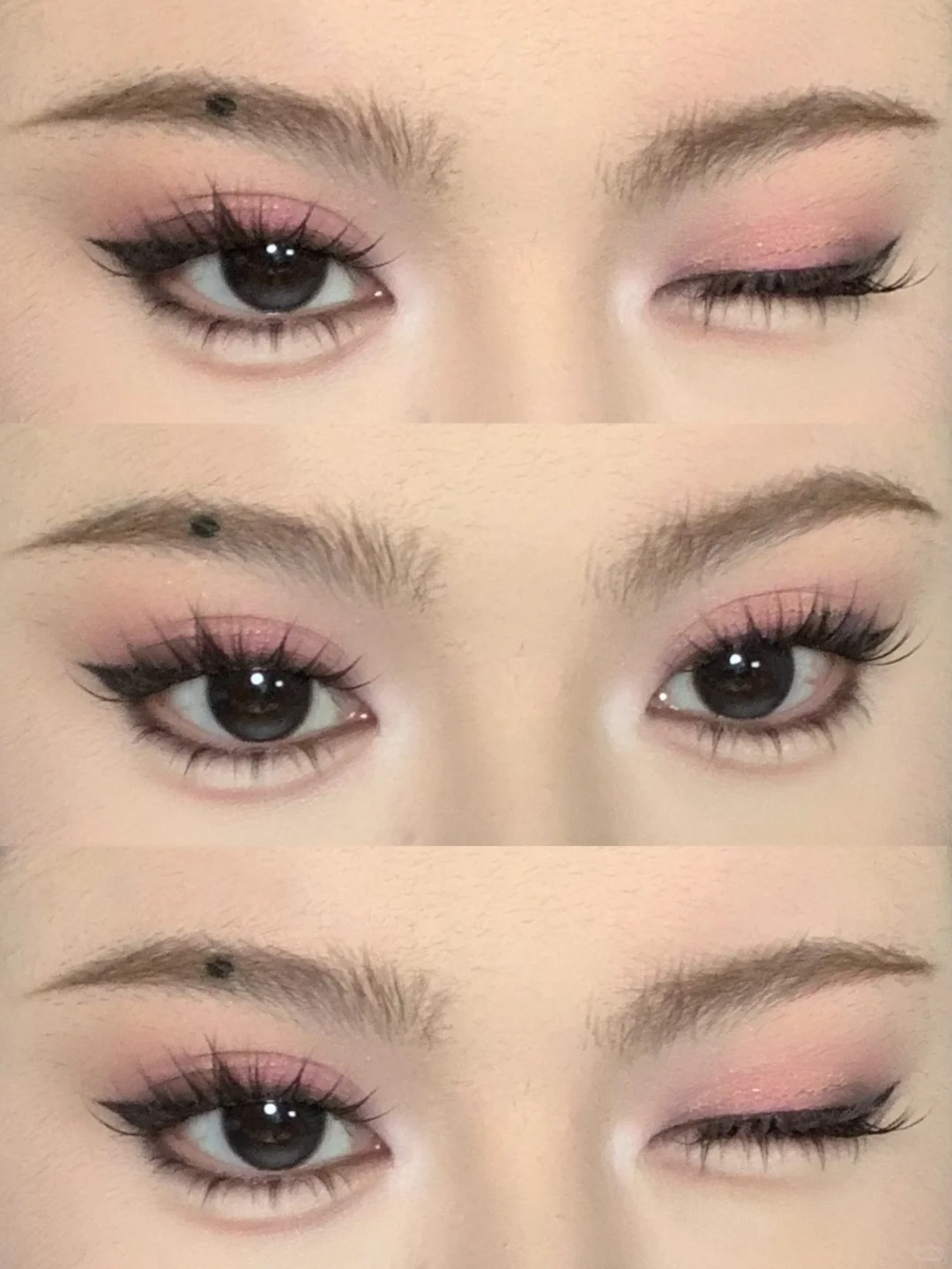 魅惑粉棕小烟熏！附画法保姆级详细教程‼️