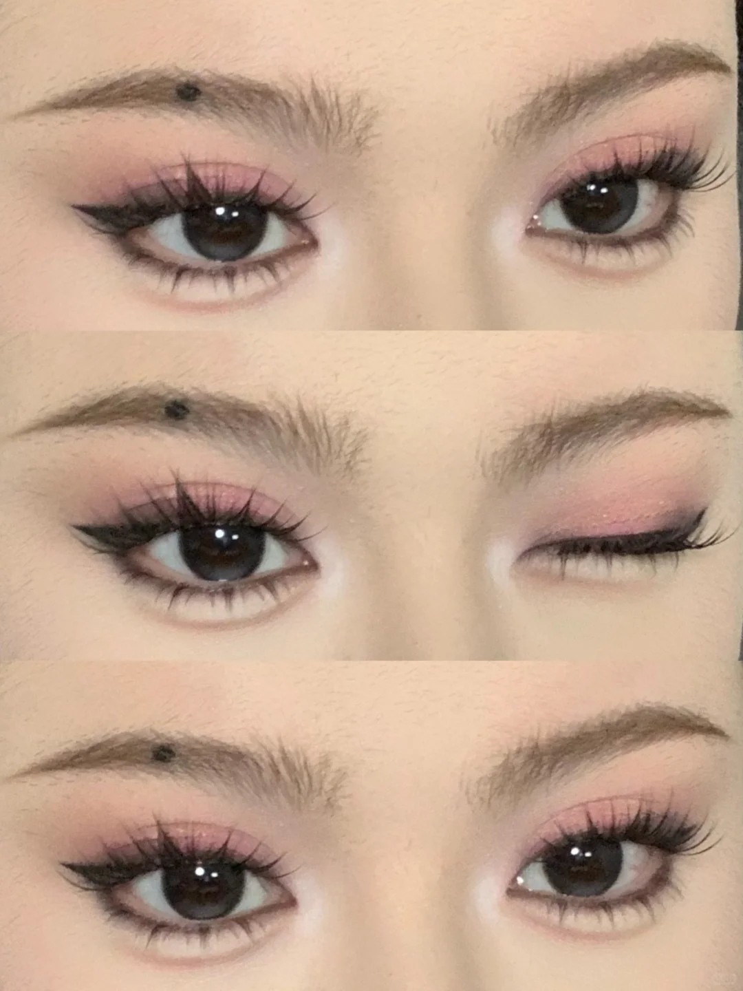 魅惑粉棕小烟熏！附画法保姆级详细教程‼️