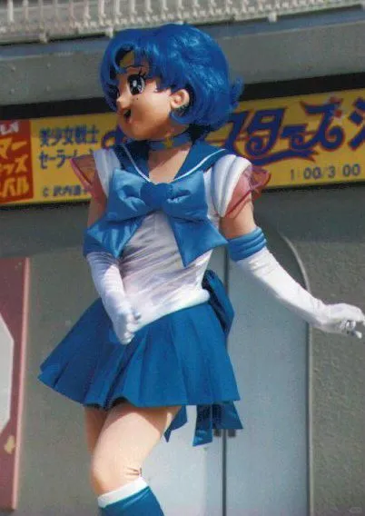 脑袋一热入手当年官方人偶剧超级水星战斗服