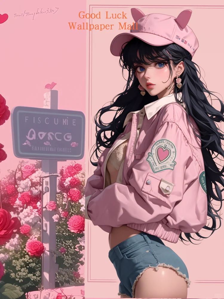 壁纸33#|美少女，她来了！