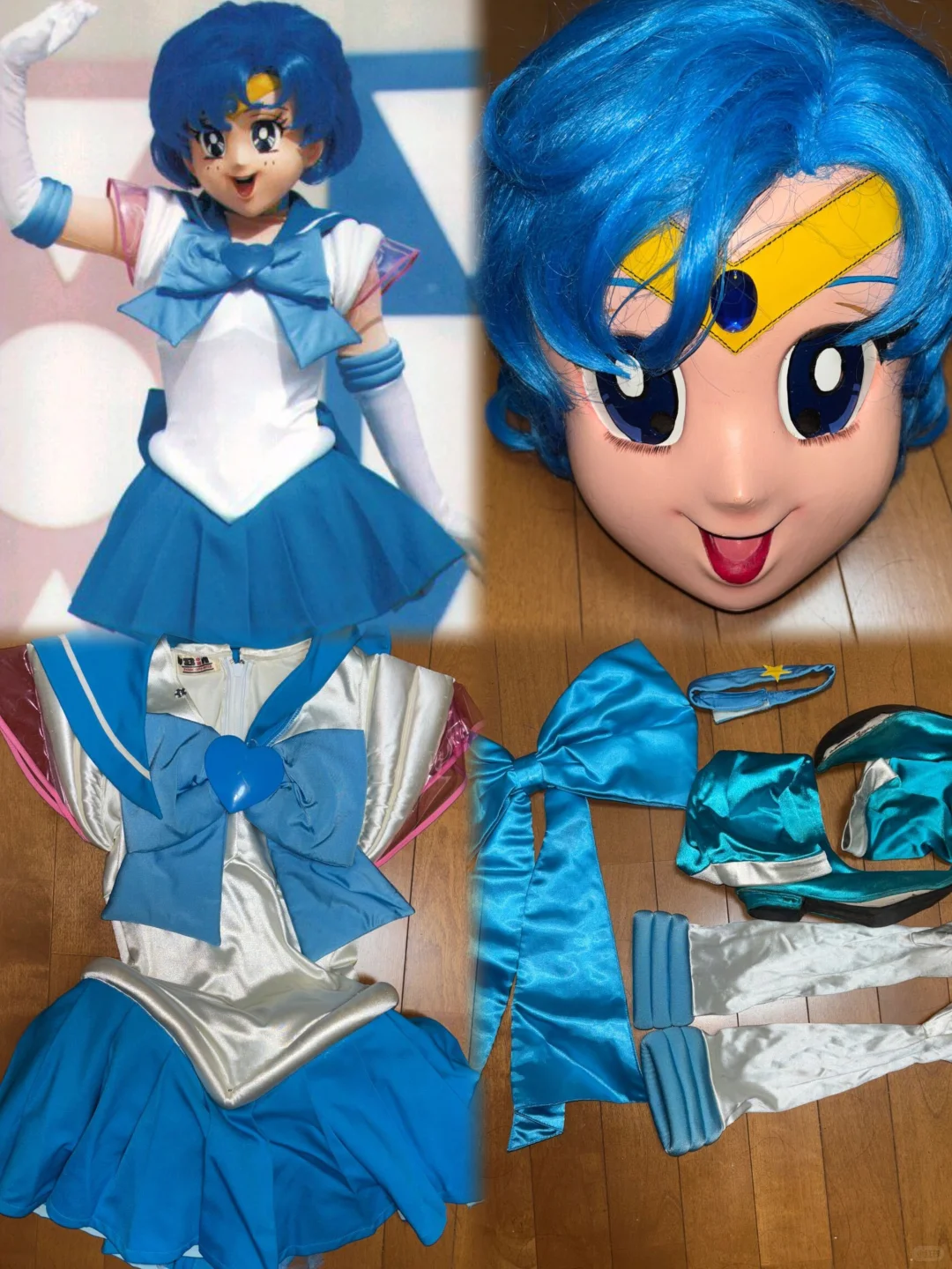 脑袋一热入手当年官方人偶剧超级水星战斗服