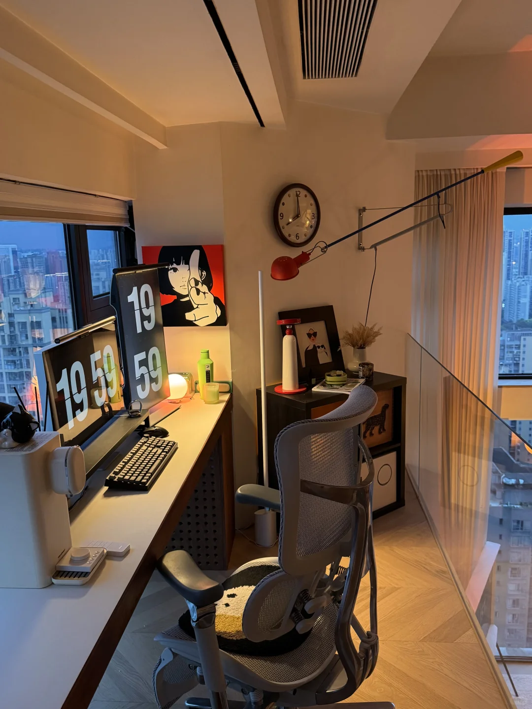 他们说Loft不实用｜直到日落爬进我的窗框里