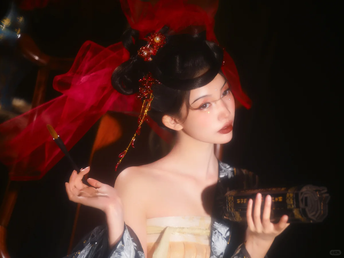 花魁情话🥀🥀魅惑感古风汉服写真