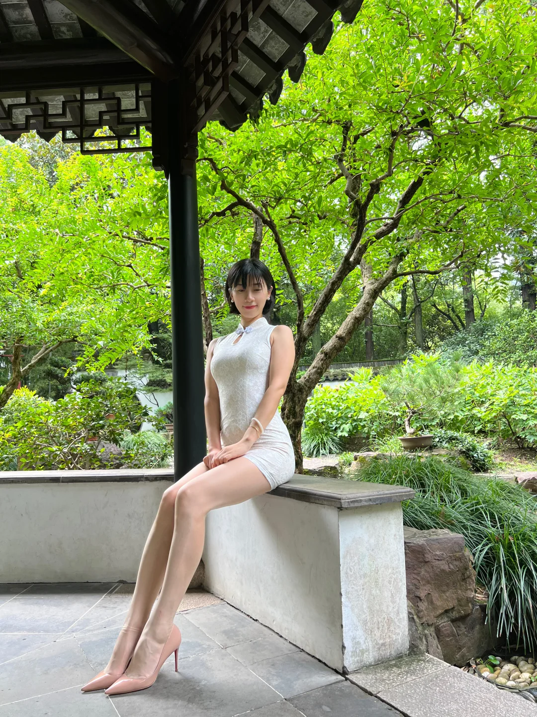 穿旗袍的夏天🍃凉凉快快！