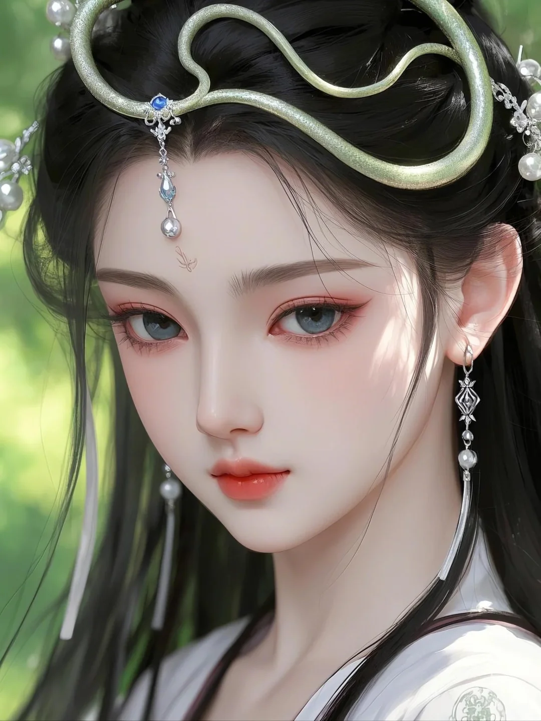 “青蛇不惧寒”