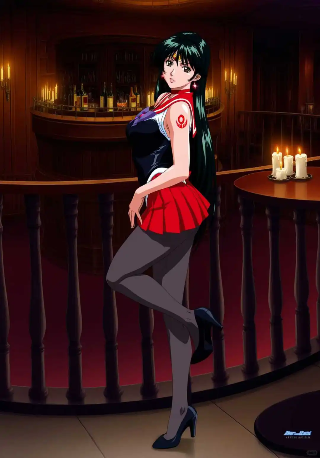 当美少女战士学习了忍术