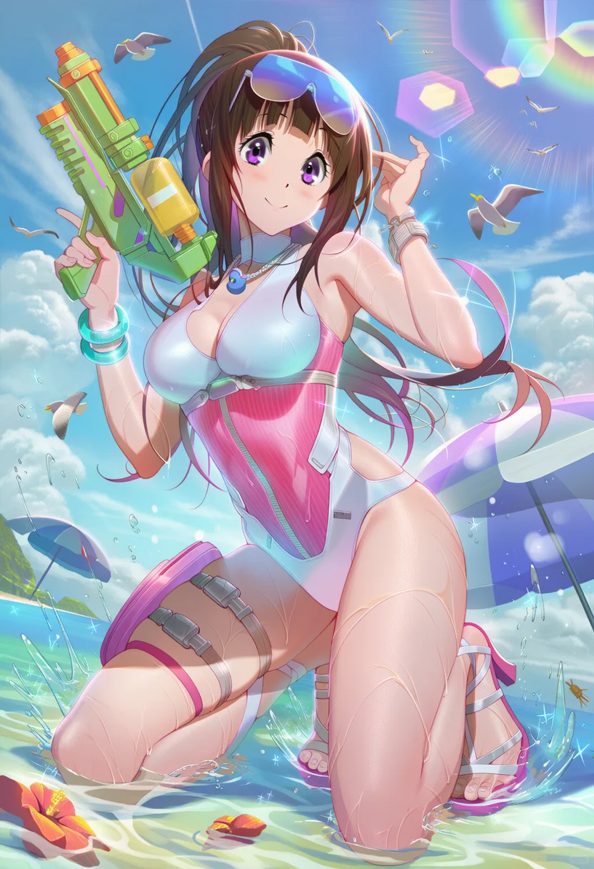 炎炎夏日去海边玩水呀