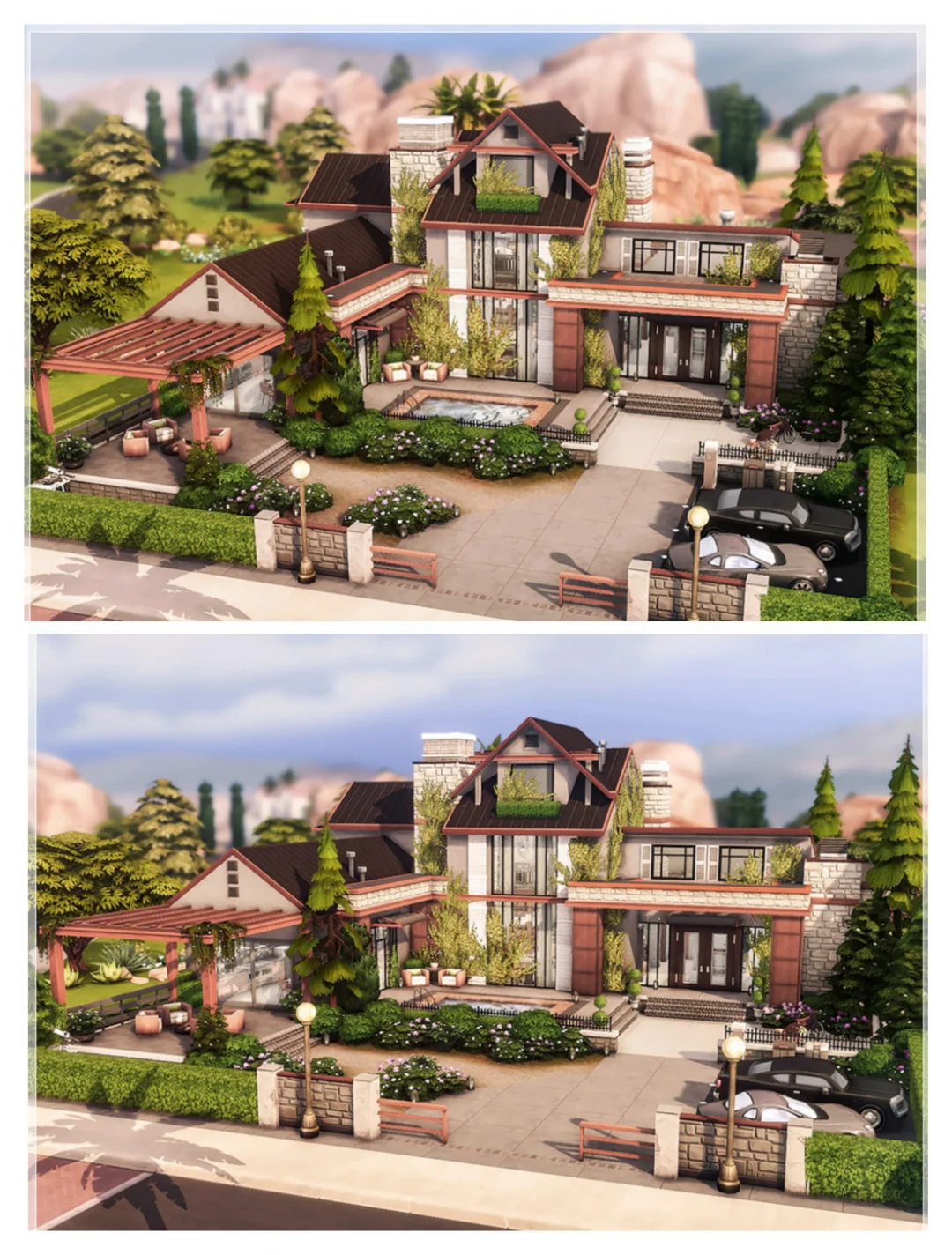 大家庭温馨现代房屋NOCC🏠｜sims4房屋