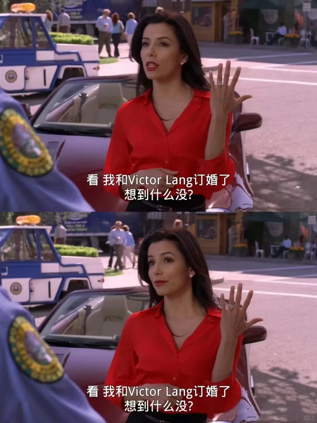 gaby妈妈也是独树一帜的美，娇艳妩媚