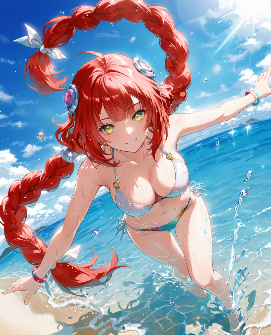 浮波柚叶 | 夏日海边心动时刻💖