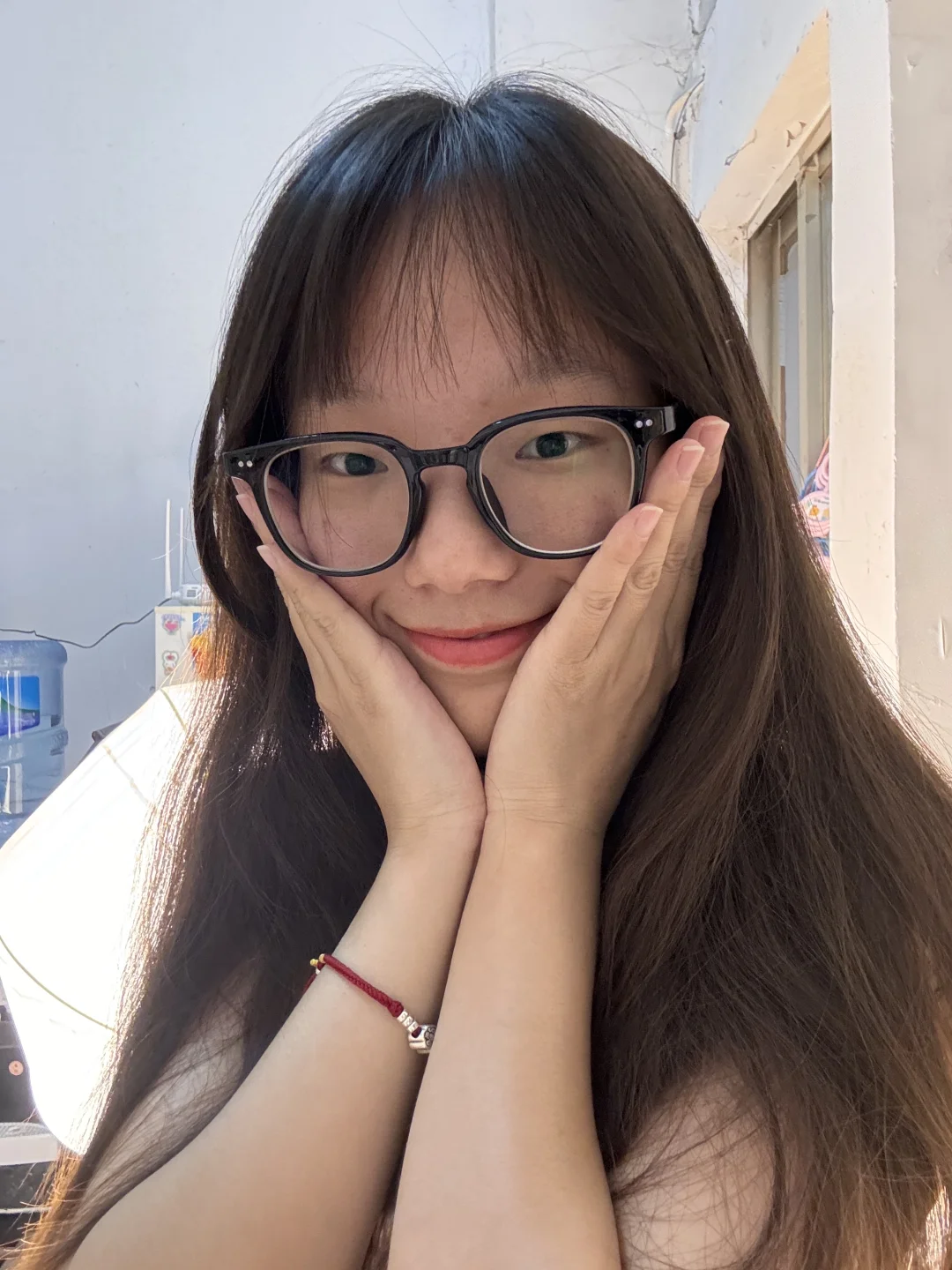 给自己拍头像