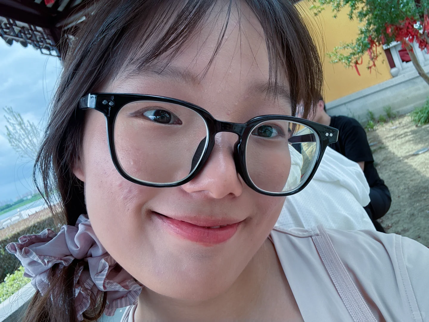给自己拍头像
