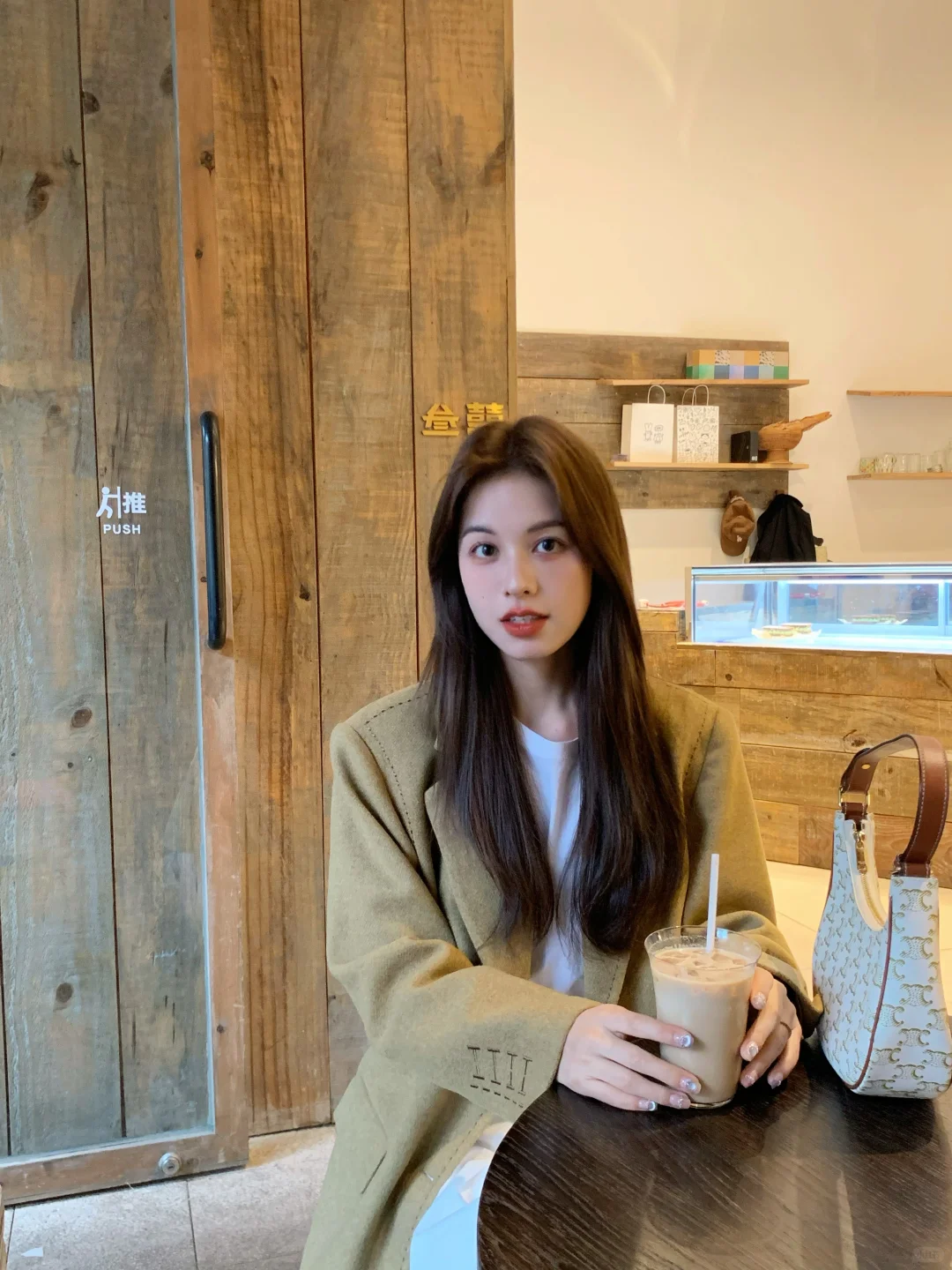 美女出门☕️