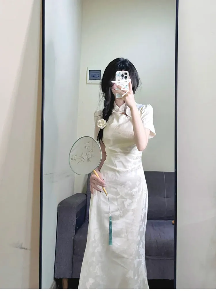 长款旗袍裙｜高个子拍照绝绝子