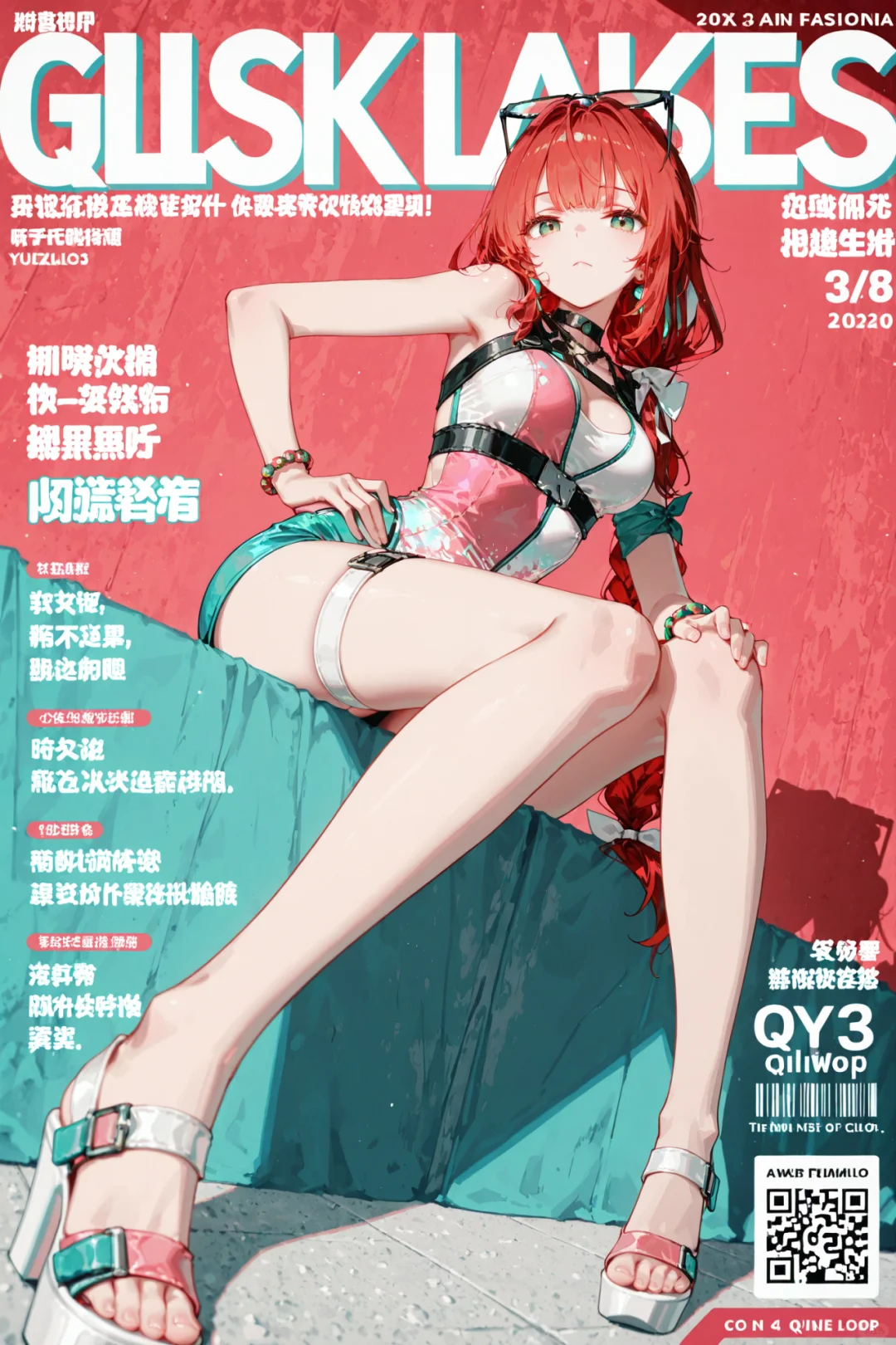 【绝区零】爱丽丝&浮波柚叶 泳装👙