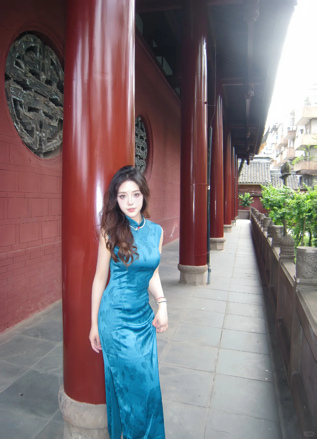 这一袭青色，穿越千年～